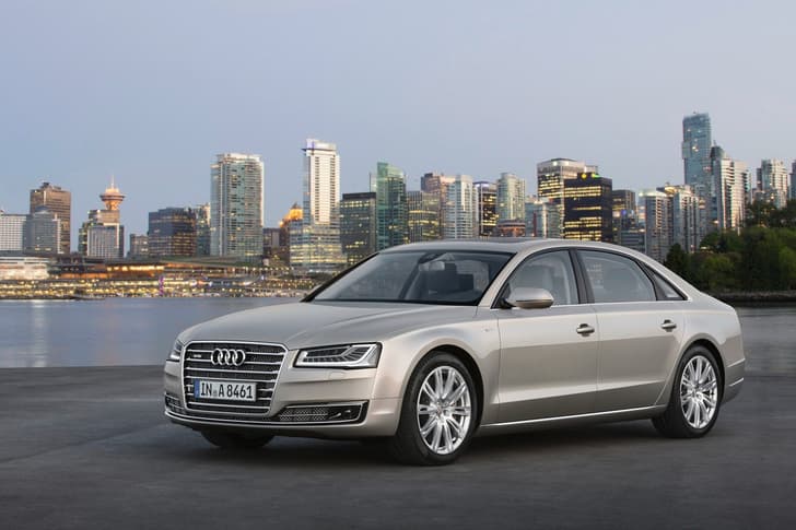 Audi A8 facelift photo gallery